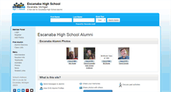 Desktop Screenshot of escanabahighschool.org